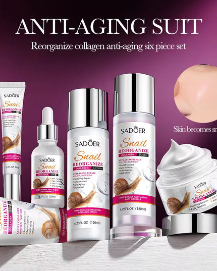SADOER-SNAIL SET SKINCARE- 6 pcs per box