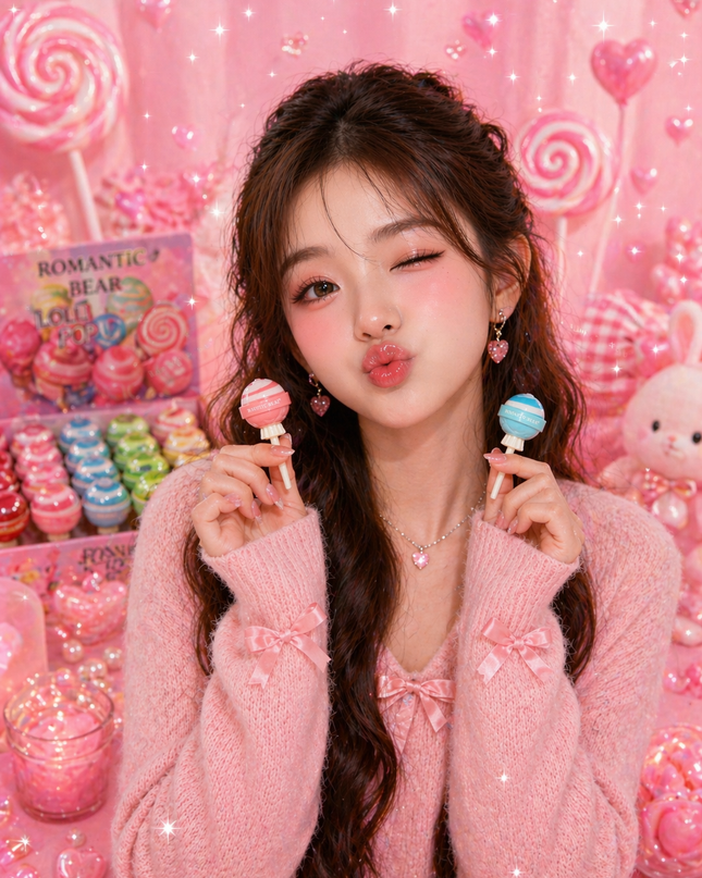 LOLIPOP LIPGLOSS - romantic bird #HF8033