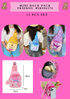 MINI BACK PACK FRIENDS #SR996570  - (12 PCS SET)