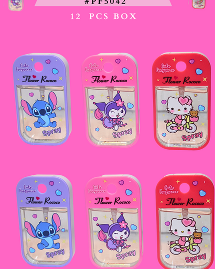 PERFUME CARTOON #PF5042 - 12 PCS BOX (50 ml)