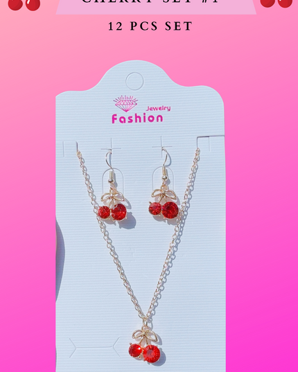 CHERRY SET #1  (12 PCS SET)