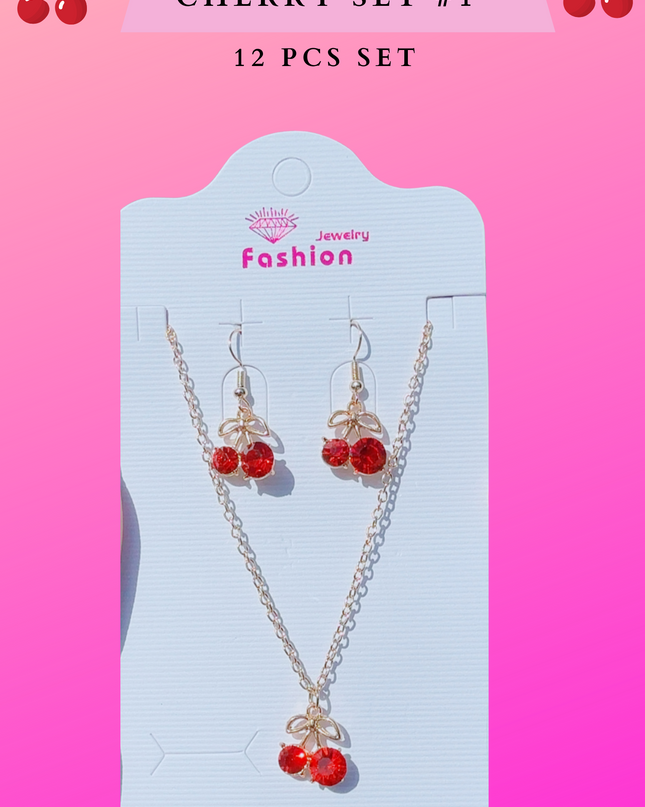 CHERRY SET #1  (12 PCS SET)