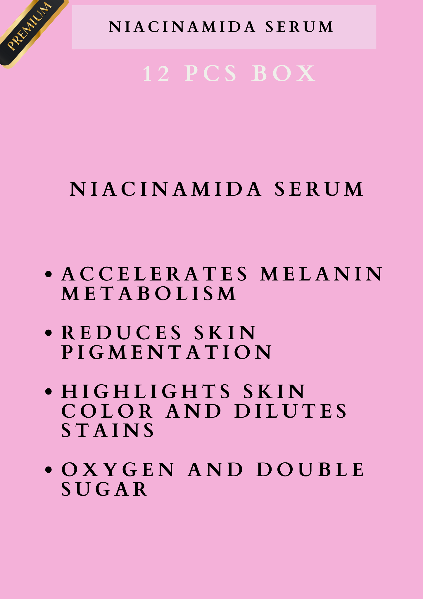 NIACINAMIDE SERUM - MEIKE GLAMOUR