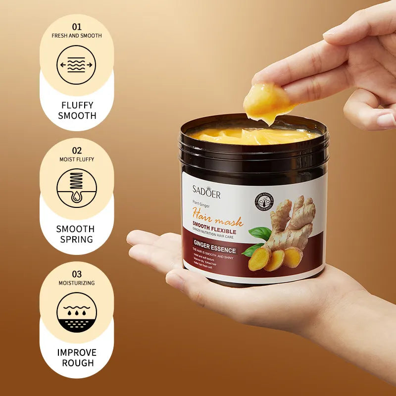 SADOER GINGER HAIR MASK-  1 PCS
