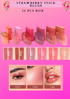 BLUSH STICK- strawberry(multi- use) for lips , face & eyes  - (24 pcs box ) #ST500581