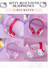 HELLO KITTY - HEADPHONE- Adjustable size