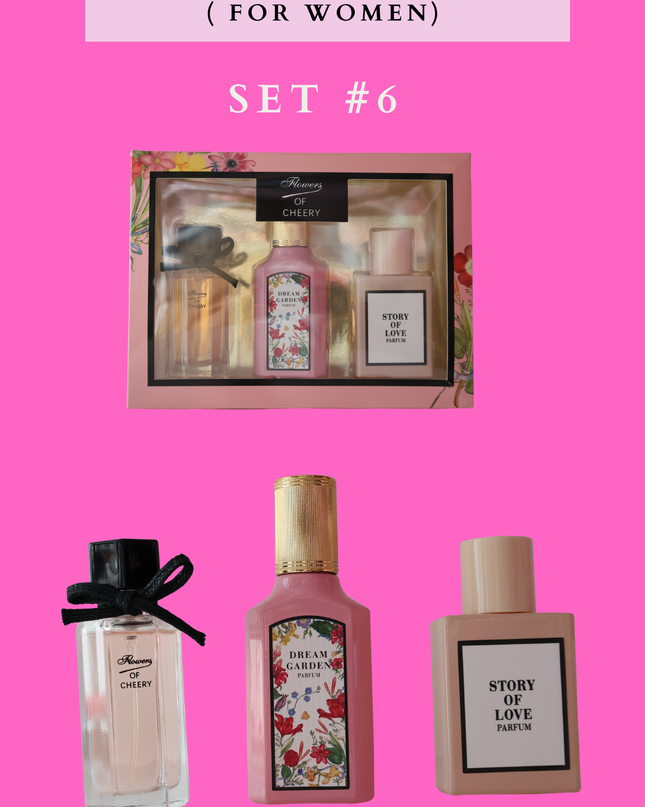 SET PERRUME 3 PCS (FOR WOMEN) SET #6