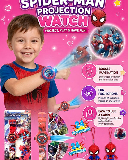 SPIDER  PROJECTION WATCH