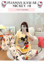 PIJAMAS KAWAII- Pajamas- (3 pcs Pijama ) 1 Pijama $10 / buy 3 price is $8 per each Pijama - Adjustable size ( S- M-L)