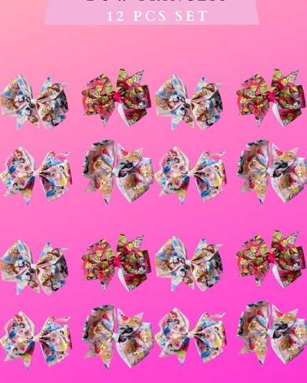 BOWS princess - 12 PCS SET