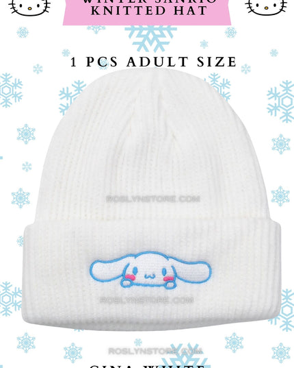 WINTER  SANRIO - KNITTED HAT - Adult Size -