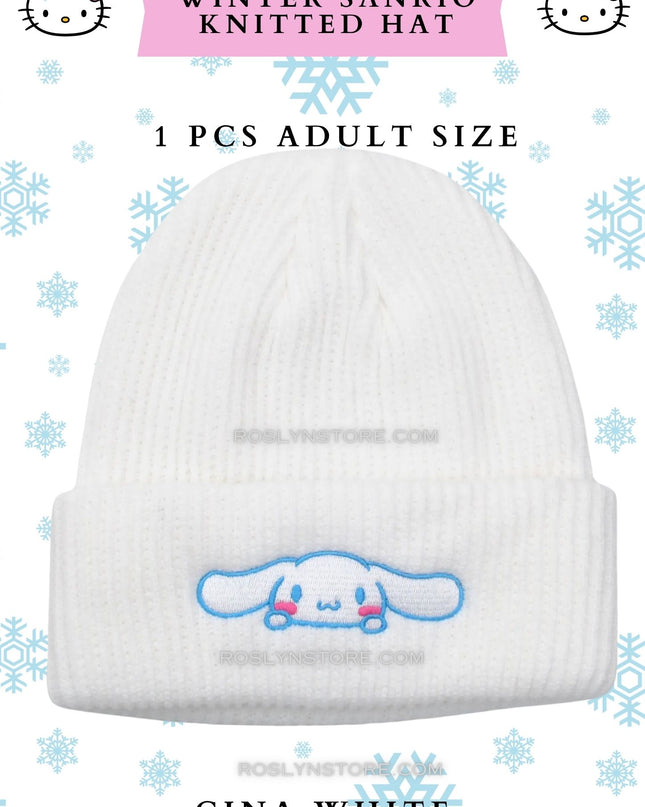 WINTER  SANRIO - KNITTED HAT - Adult Size -