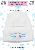 WINTER  SANRIO - KNITTED HAT - Adult Size - buy 6 the price is $5 per each