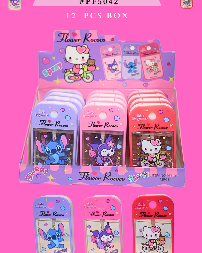 PERFUME CARTOON #PF5042 - 12 PCS BOX (50 ml)
