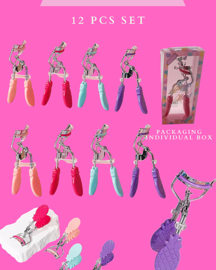 EYELASH CURLER PINEAPLE - 12 PCS SET