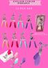 EYELASH CURLER PINEAPLE - 12 PCS SET