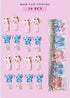 Hair Clip  -10 Pairs - cartoon