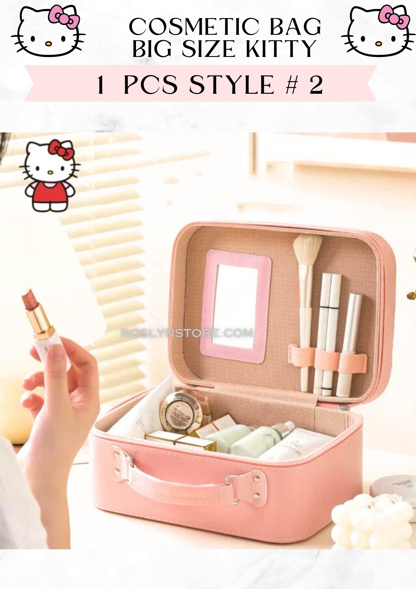 Cosmetic Bag - hello kitty - 1pcs