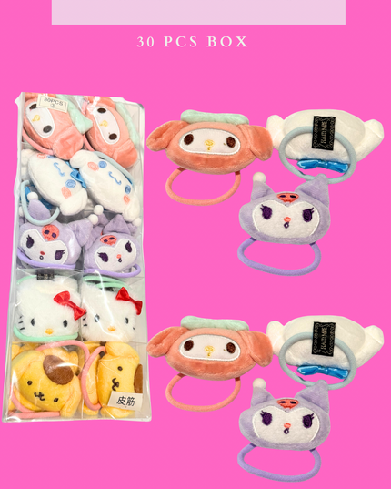 BOW FRIEND STYLE #1 - (30 PCS BOX) mini plushies
