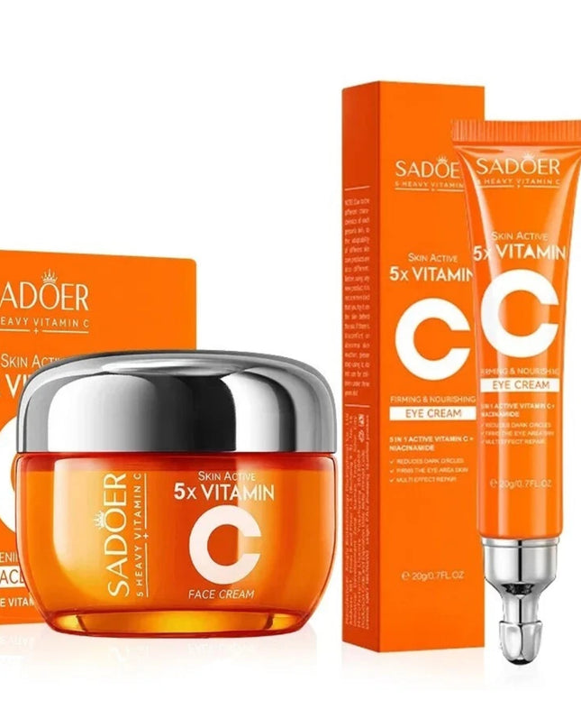 SADOER - face cream & eye cream ( set 2 pcs)