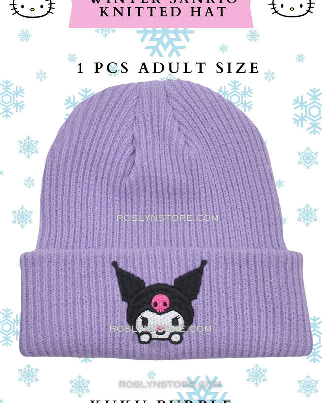 WINTER  SANRIO - KNITTED HAT - Adult Size -