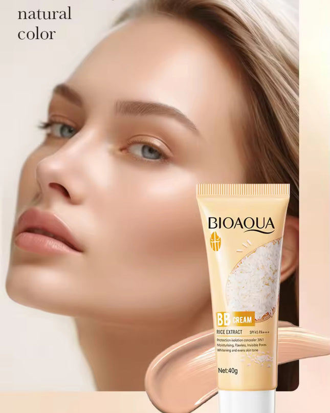BB CREAM - RICE  -(SET 2 PCS)- SPF 45+