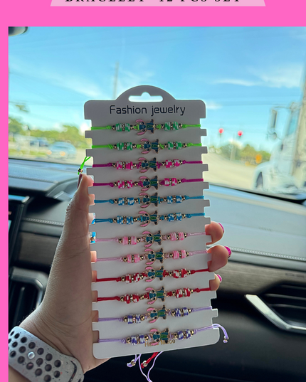 Blue bracelet (#RS57102) - 12 PCS SET