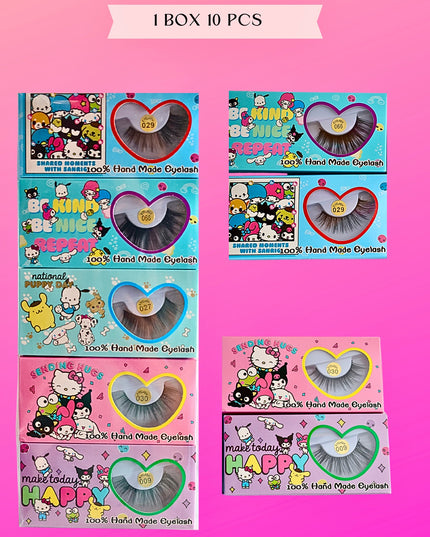 LASHES - SANRIO STYLE #1 - BOX 10 PCS