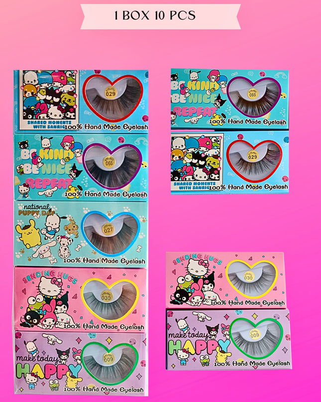 LASHES - SANRIO STYLE #1 - BOX 10 PCS