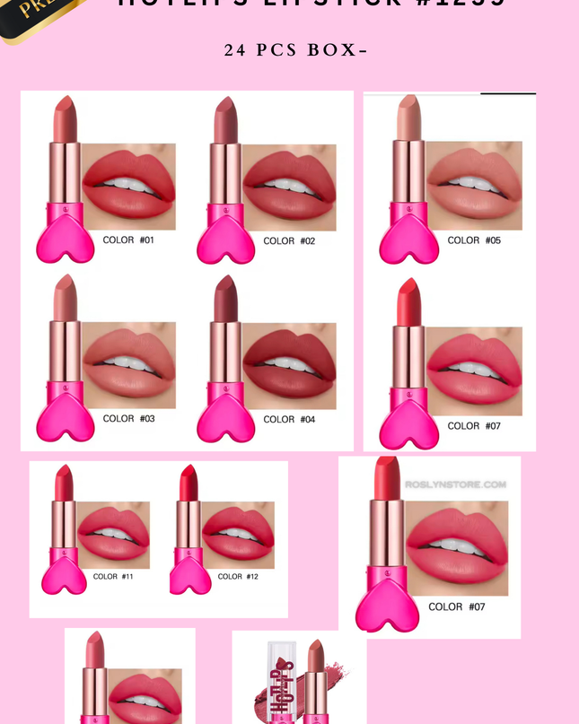 HOTLIPS LIPSTICK - 24 pcs  (PREMIUM BRAND) - #1259