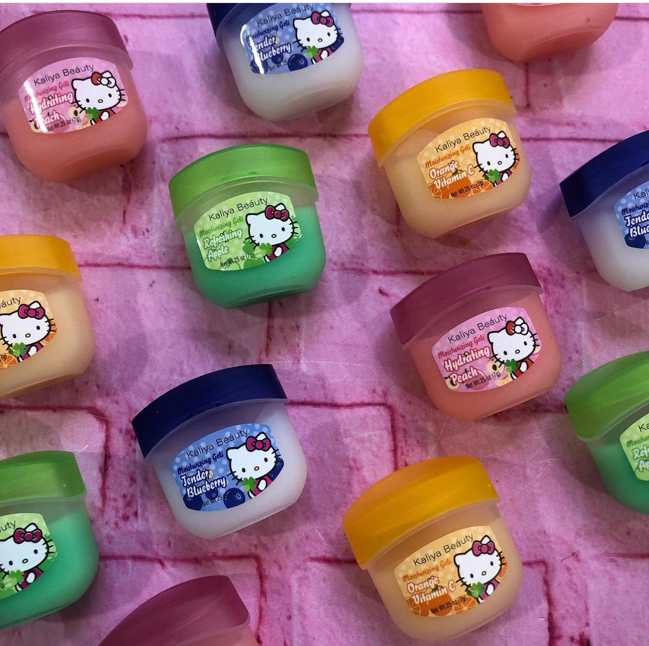 Kitty -lip balm vaseline- 24 pcs MINI