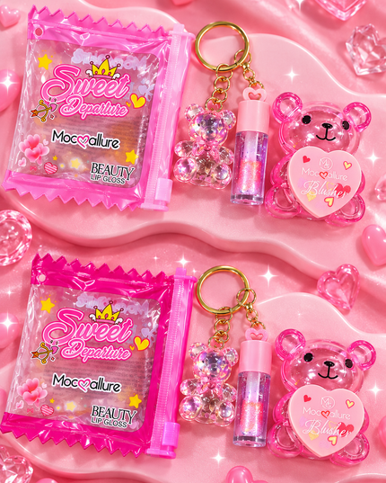 SWEET DEPARTURE - 3 in 1 - BEAR-MOCOALLURE-12 PCS -MOC2569