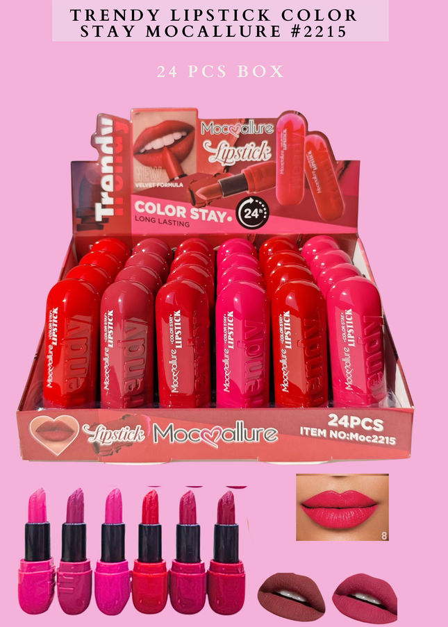 TRENDY LIPSTICK COLOR STAY -MOCALLURE #2215