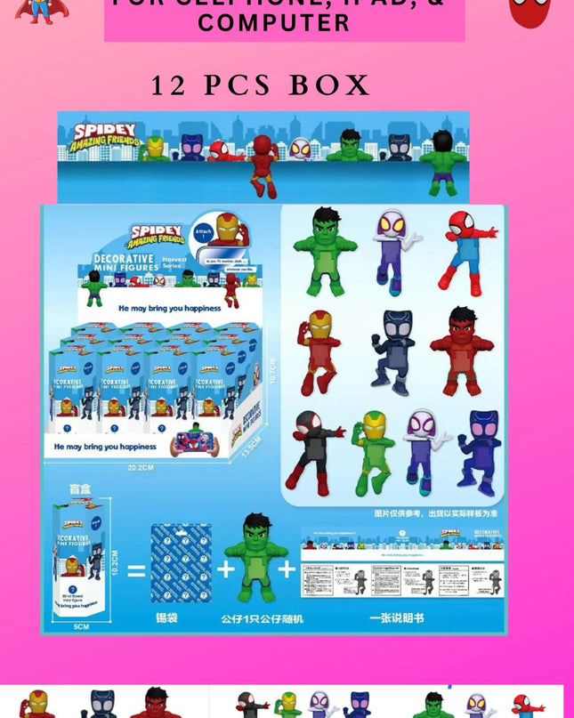 BLIND BOX - ADVENGER FOR CELLPHONE, IPAD, & COMPUTER - 12 PCS BOX