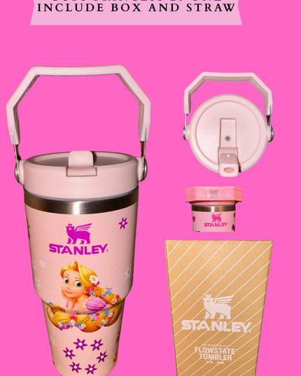 CUPS PRINCESS 20 ONZ INCLUDE BOX AND STRAW