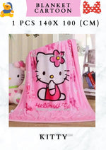 BLANKET CARTOON 1 PCS 140X 100 (CM)