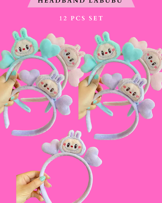 HEADBAND LABU 12 pcs set