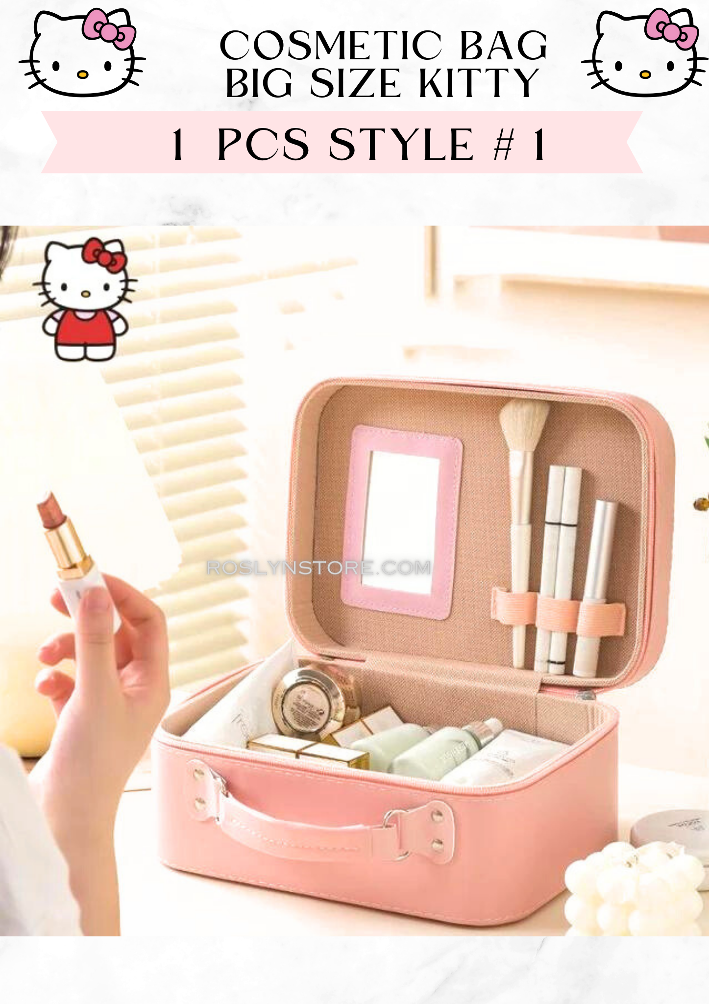 Cosmetic Bag - hello kitty - 1pcs