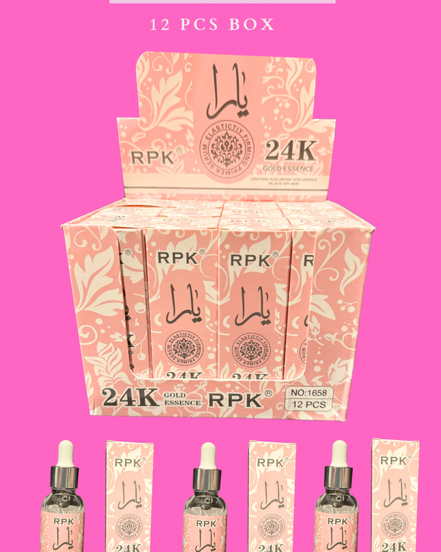 RPK RICE SERUM YARA 24K - 12 PCS BOX