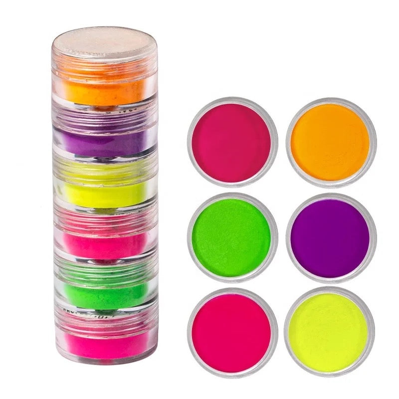 Wholesale Pigment- Flourescent eyeshadow - eyeliner- lipliner (multipurpose) (12 set)