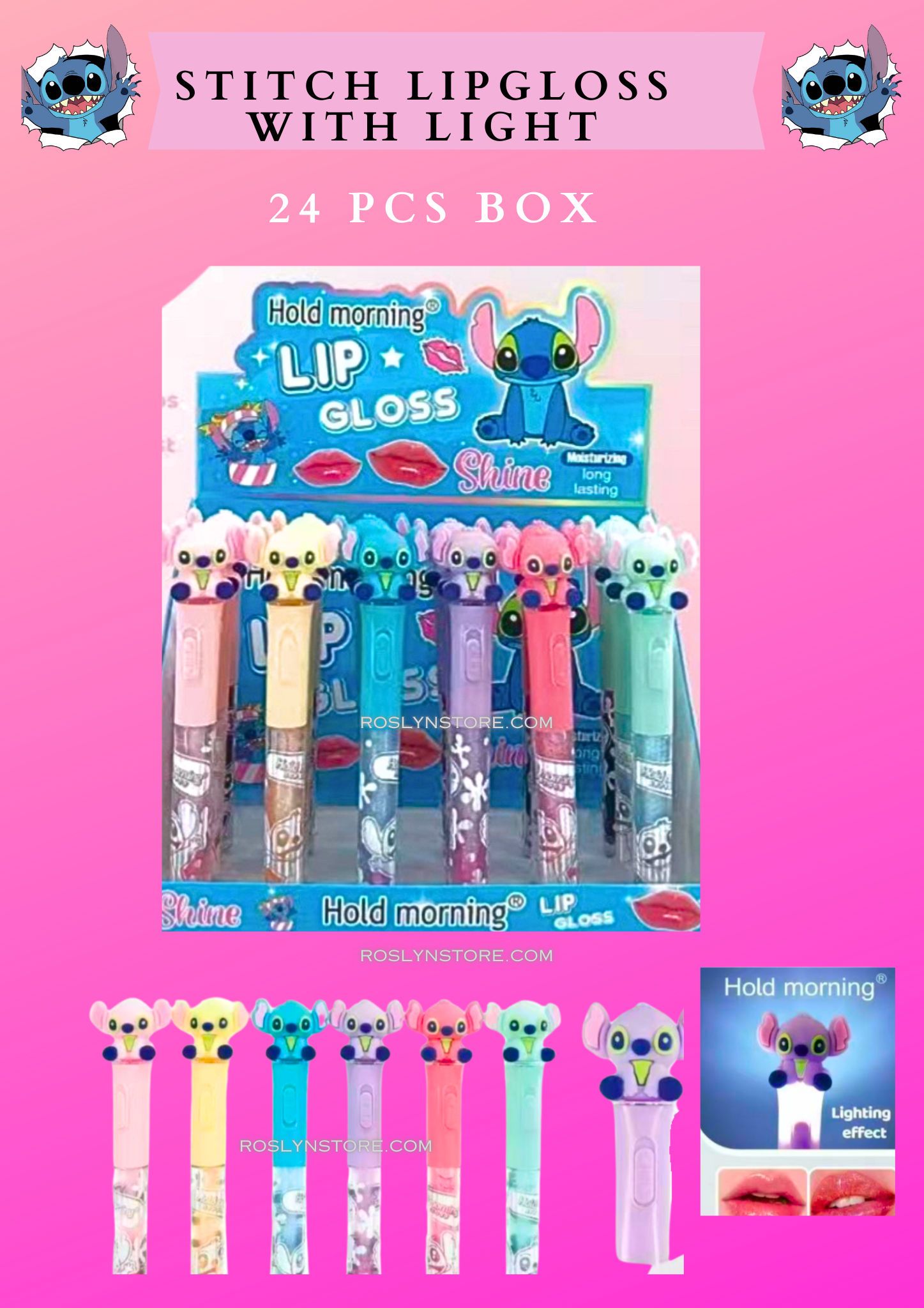 MAGIC LIPGLOSS Stitch WITH LIGHT