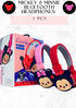 MICKEY & MINNIE- HEADPHONE- Adjustable size