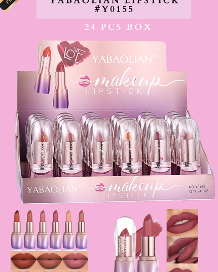 YABAOLIAN LIPSTICK #Y 0155 (24 PCS BOX)