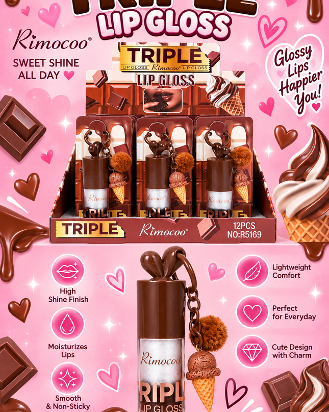 CHOCOLATE LIPGLOSS RIMOCCO- #R5169