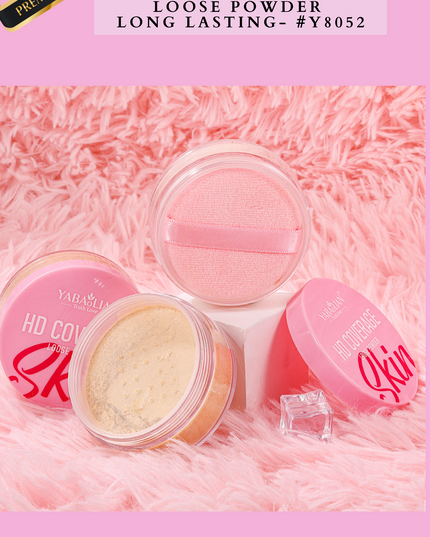 HD COVERAGE - 24 HOURS LOOSE POWDER LONG LASTING- #Y8052 ( 24 pcs box)