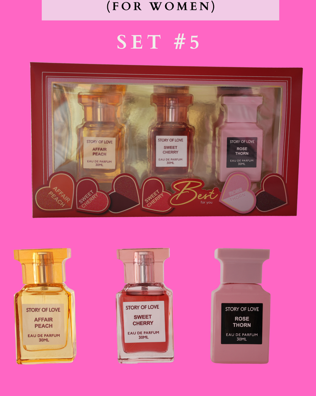 SET PERFUME 3 PCS (FOR WOMEN) SET #5