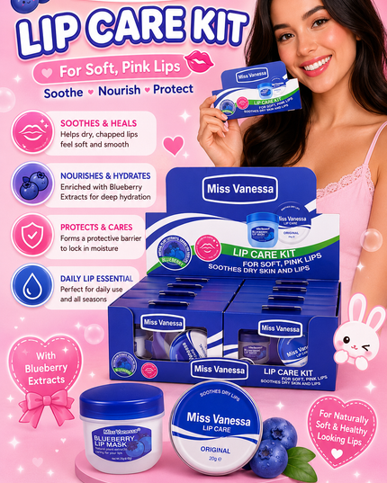 LIP SERUM CARE - BLUEBERRY 12 set box