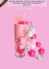 KEYCHAIN LIPGLOSS MAGIC YOUR LIFE BUTTERFLY #LC506 -(12 PCS BOX)