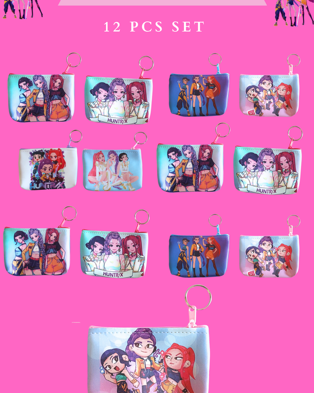 COIN BAG KPOP - 12 PCS SET
