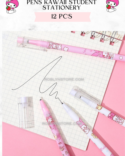 My Melody -ERASABLE PENS  -12 pcs in a box